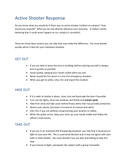 Active Shooter Response