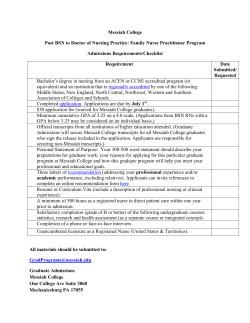 Doctor of Nursing Practice