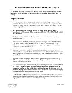 General Insurance Information