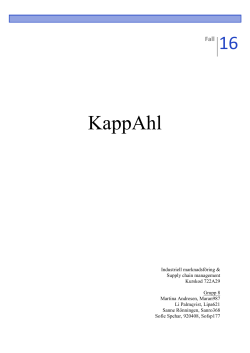 KappAhl Grupp 8 .docx