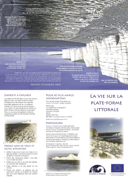 La Vie Sur La Plate-Forme Littorale WEB