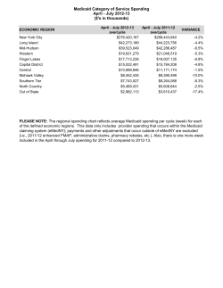 July 2012 Regional Global Cap Reports