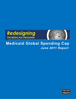 June 2011 Medicaid Global Cap Report