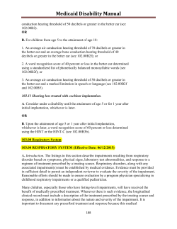 June 2015 (103.00 Respiratory System-Child Listing)