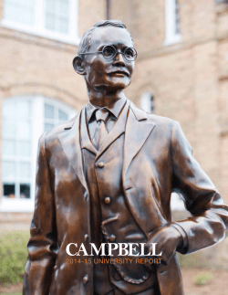 Download a pdf of the 2014 University Report.