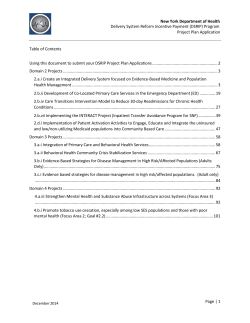 Project Plan Applications