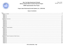 First Quarter Report