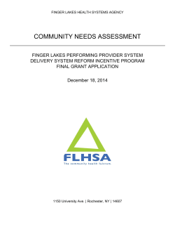Community Need Assessment