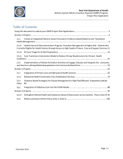 Project Plan Applications