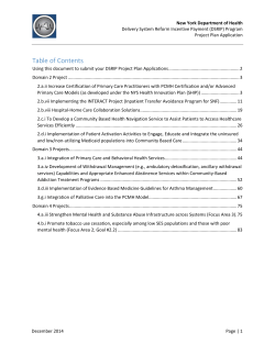 Project Plan Applications