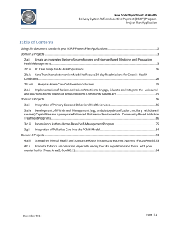 Project Plan Applications