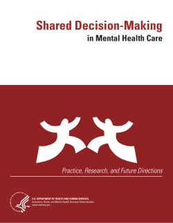 shared decision making