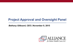 Alliance for Better Health Care, LLC