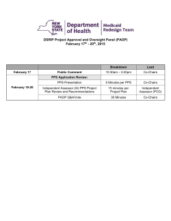 PAOP Agenda February 17-20, 2015