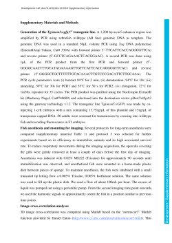 Supplementary information