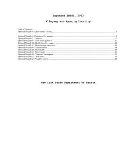 27. Allegany, Wyoming