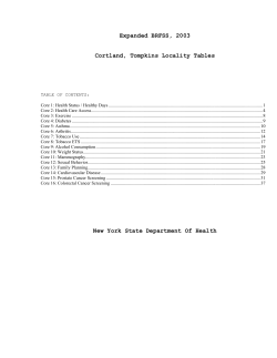 20. Tompkins, Cortland