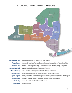 Economic Development Regions