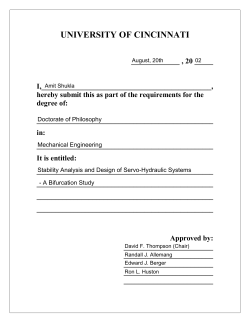 2002-Shukla-Stability Analysis and Design of Servo-Hydraulic Systems - A Bifurcation Study