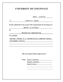 2004-Sipes-Optimal Design of a Pneumatically Adhered Sensor Attachment Device