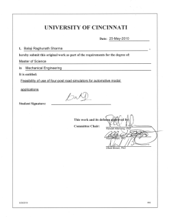 2010-Sharma-Feasibility of Use of Four-Post Road Simulator for Automotive Modal Applications