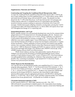 Supplementary information