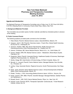 June 15, 2012 Meeting Summary with Commissioner Final Determinations- Posted 08/13/2012 (PDF, 99KB, 14pg.)