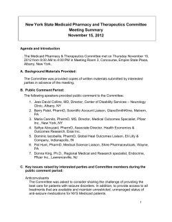 November 15, 2012 Meeting Summary with Commissioner Final Determination - updated 1/18/2013 (PDF, 134KB, 12pg.)