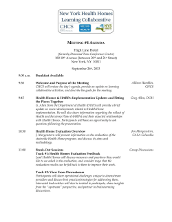 Agenda
