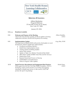 Agenda