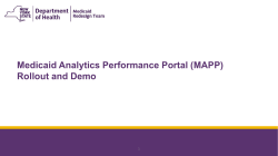 MAPP Rollout and Demo