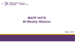 May 3, 2016 MAPP Health Home Bi-weekly Webinar