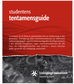 Tentamensguiden