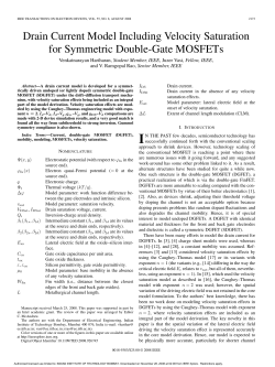 Drain current model .pdf