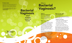 Bacterial Vaginosis: What Women Need to Know