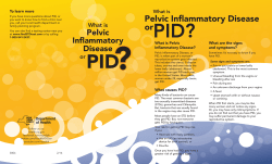 What is Pelvic Inflamatory Disease or PID?