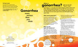 Gonorrhea: More serious than you think
