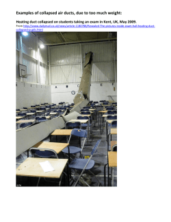 Examples of collapsed ducts