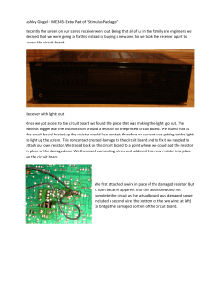 Simple fix for a receiver