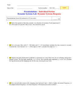 Lab 9 (doc) - Dynamic Systems