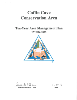 2016 Coffin Cave Conservation Area