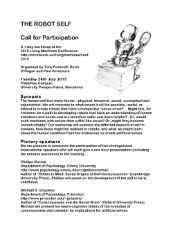 The Robot Self