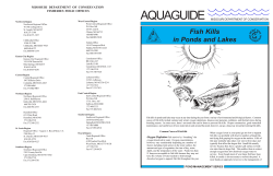 Minimize Pond Fish Kills