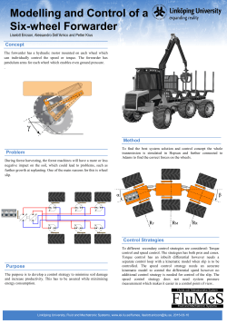 Secondary controlled forwarder