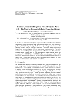 Chemical Engineering Transactions 21 2010, pp. 1207-1212, doi:10.3303/CET1021202