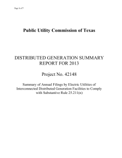 2013 Annual Filing