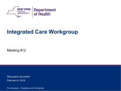 Meeting #12 - February 8, 2016