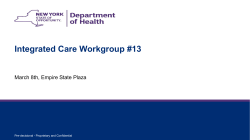 Meeting #13 - March 8, 2016