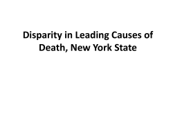 Leading causes of death statistics