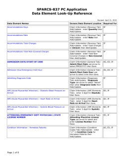 Data Element Look-Up Reference